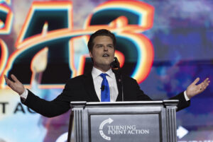 Read more about the article Sex Trafficking Probe Mentioned After Matt Gaetz Makes ‘Odious Women’ Jibe
