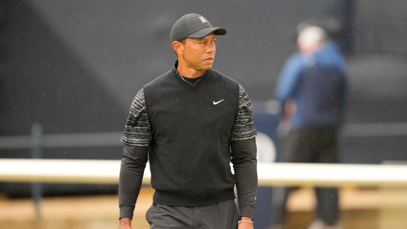 You are currently viewing Tiger Woods is at St. Andrews, and here is how Round 1 is going at The Open
