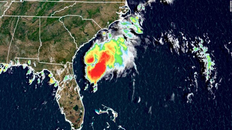 Read more about the article Tropical Storm Colin pushing into coastal South Carolina and North Carolina