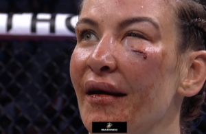 Read more about the article Twitter reacts to Miesha Tate's bloody loss to Lauren Murphy at UFC …