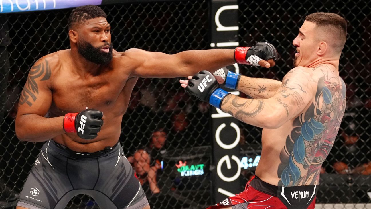 You are currently viewing UFC London takeaways — Resetting the heavyweight title mix after Blaydes-Aspinall