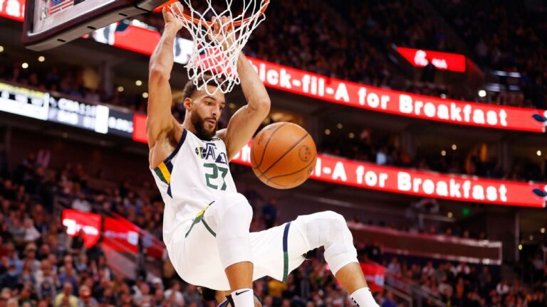 Read more about the article Utah Jazz trading star center Rudy Gobert to Minnesota Timberwolves for four first-round picks