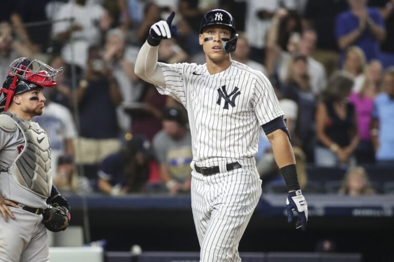 Read more about the article VIRAL: Video Of Aaron Judge Asked About His Future With The New York Yankees