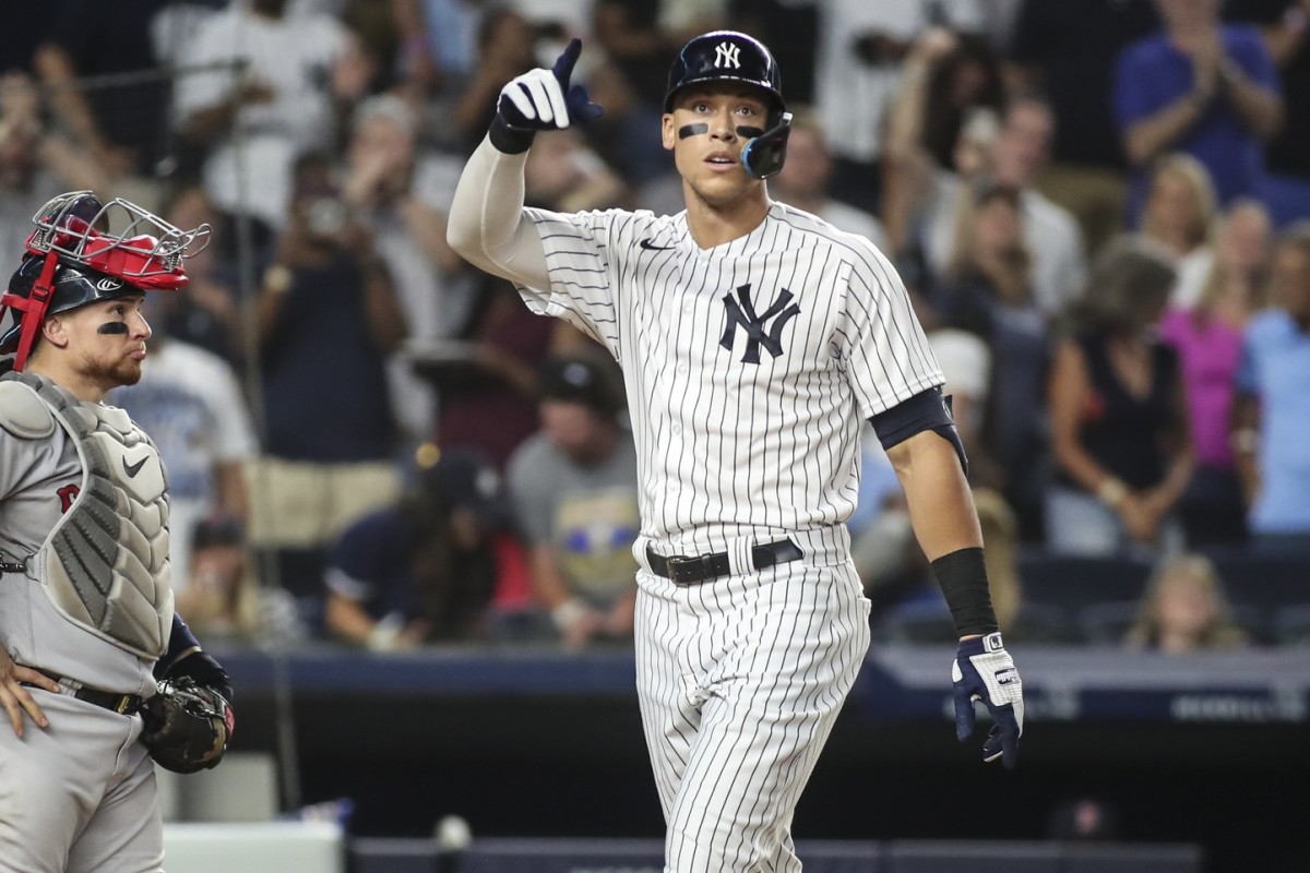 You are currently viewing VIRAL: Video Of Aaron Judge Asked About His Future With The New York Yankees