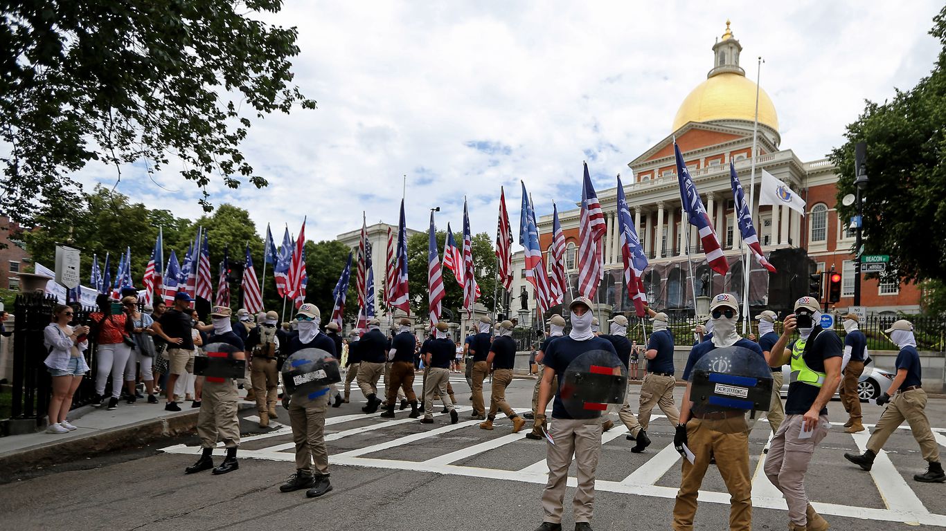 You are currently viewing What we know about the Patriot Front march through Boston