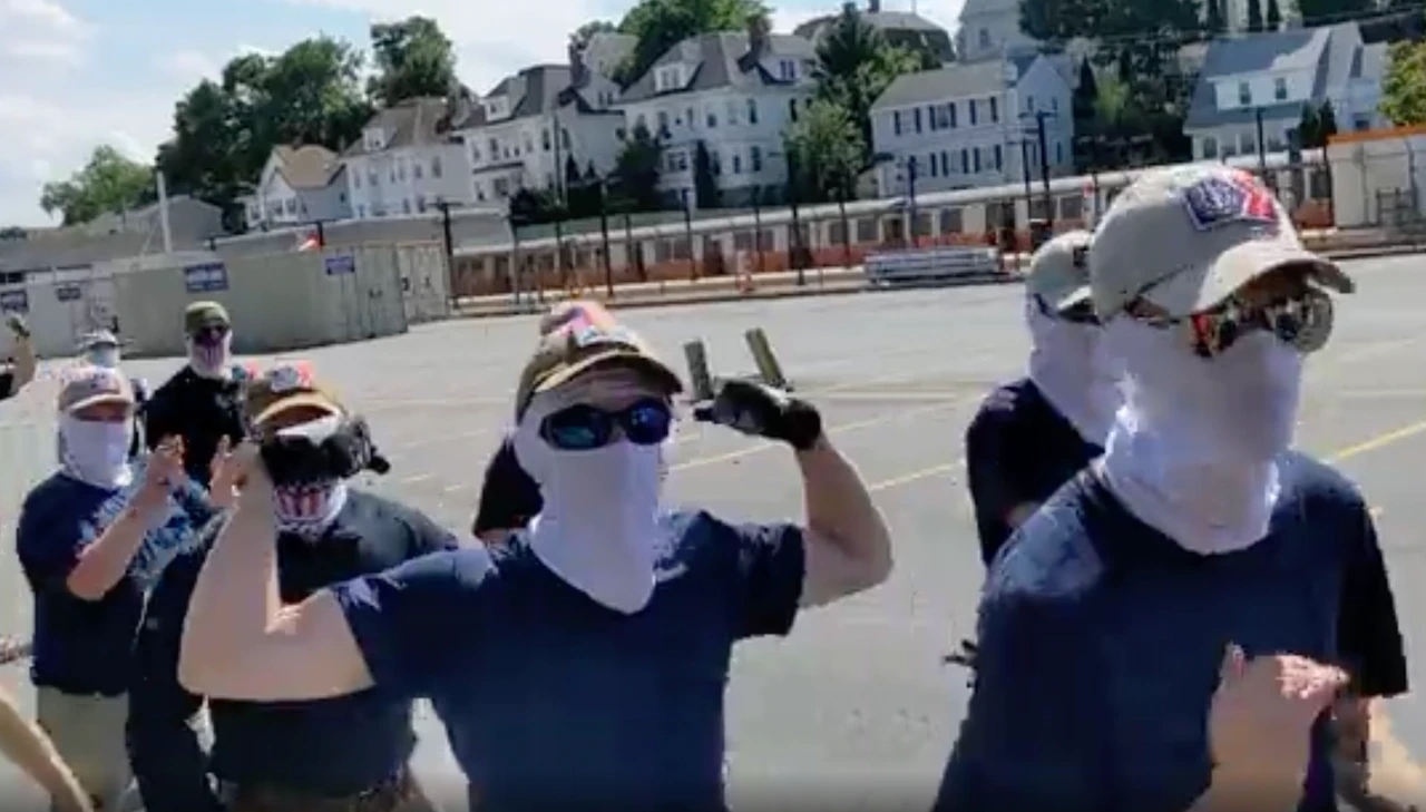 Read more about the article Who are The Patriot Front? White nationalist group marched in Boston Fourth of July weekend
