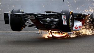 Read more about the article Zhou Guanyu: Formula One driver says halo device ‘saved me’ during high-speed crash